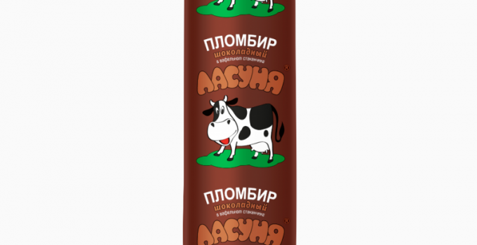 Мороженое Пломбир (в ассортименте вкусов) Ласуня, Краснодарский край