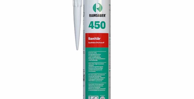 RAMSAUER 450 SANITÄR — санитарный силиконовый герметик для влажных помещений