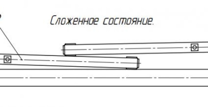 Транспортное устройство культиватора КРН