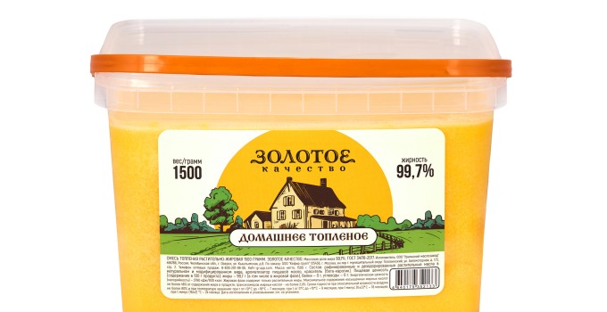 ТОПЛЕНАЯ СМЕСЬ «ЗОЛОТОЕ КАЧЕСТВО» 99%