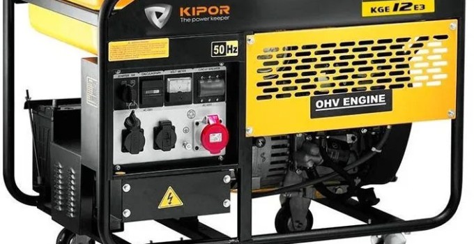 Бензиновый генератор Kipor KGE12Е3