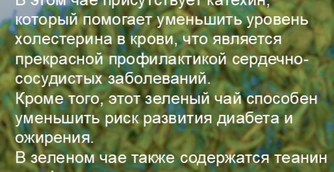Функциональный купаж «КОРОЛЕВСКАЯ СТАТЬ» Зелёный чай №110 и Саган-дайля