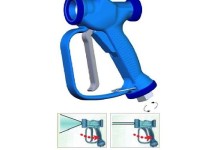 Размывочный пистолет RB 35, 50 л/мин, 12 бар, 50 град., вход 1/2" г, поворот. фитинг