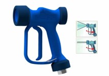 Размывочный пистолет RB 65 60 л/мин, 24 бар, 90 град, вход 1/2" г с поворотным фитингом