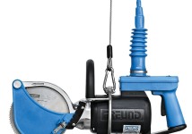 Пневматическая дисковая пила K13P для расчленения туш свиней, КРС и МРС