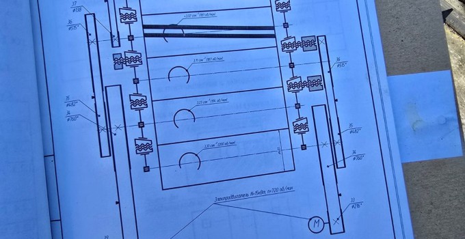 ВАЛЬЦЕВЫЙ СТАНОК Марка ВС-5М