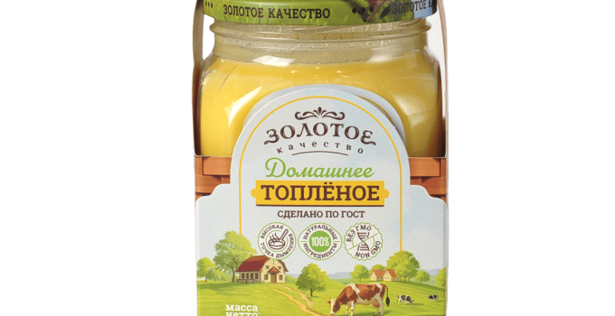 Топленая смесь растительно-сливочная «ЗОЛОТОЕ КАЧЕСТВО», массовая доля жира 99,7%