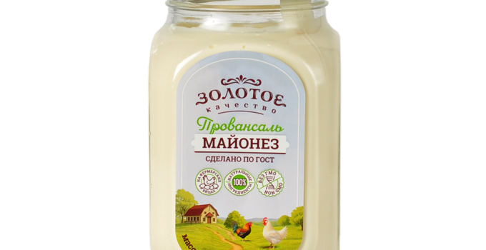 МАЙОНЕЗ "ЗОЛОТОЕ КАЧЕСТВО", ПРОВАНСАЛЬ, 67%
