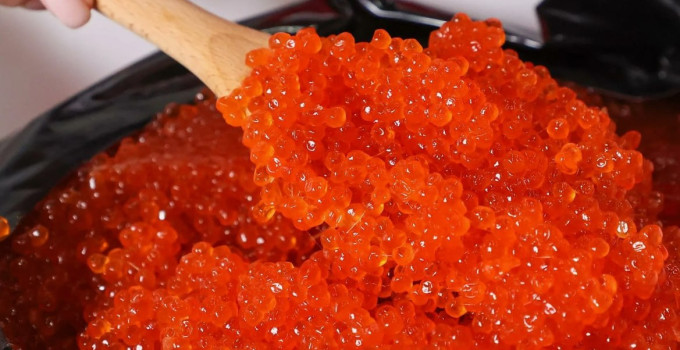 Красная икра горбуши