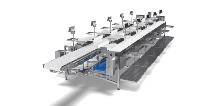 Интеллектуальная линия обвалки и порционирования