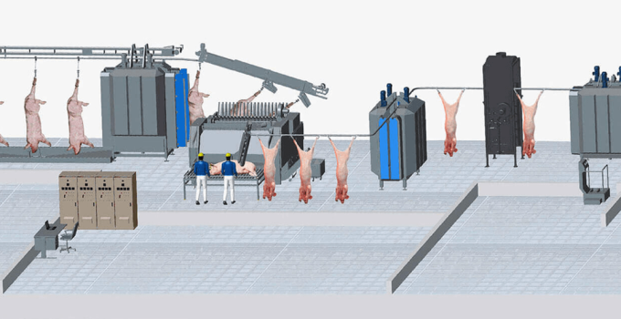 Линии убоя КРС и свиней