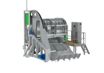 Халяльный ротационный забойный бокс для КРС