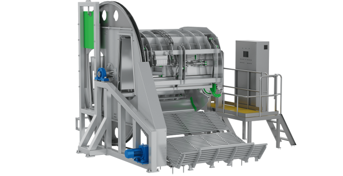 Халяльный ротационный забойный бокс для КРС