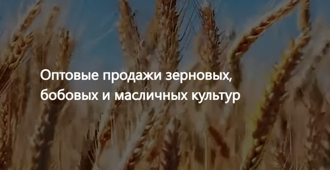 ООО Агропром - оптовая реализация продуктов питания экспорт