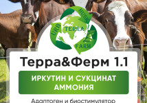 Новый адаптоген и биостимулятор продуктивности животных Терра&Ферм 1.1 30 г на 1000 кг живого веса