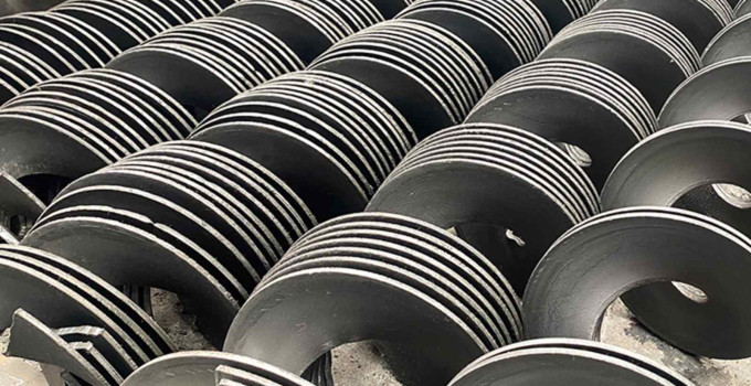 Витки шнека и шнековые спирали — собственное производство ООО "БВН-ГРУПП Инжиниринг"