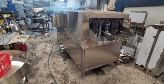 Машина для мытья паллет и ящиков ASP-MMOT-R+