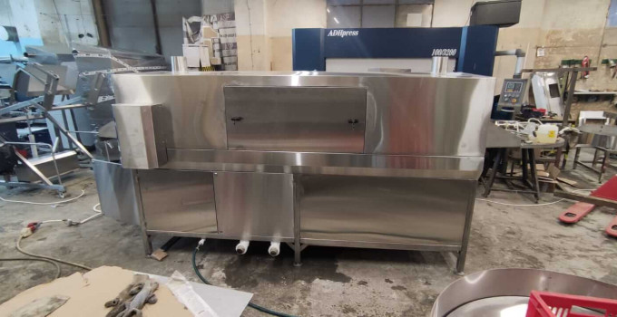 Машина для мытья паллет и ящиков ASP-MMOT-R+