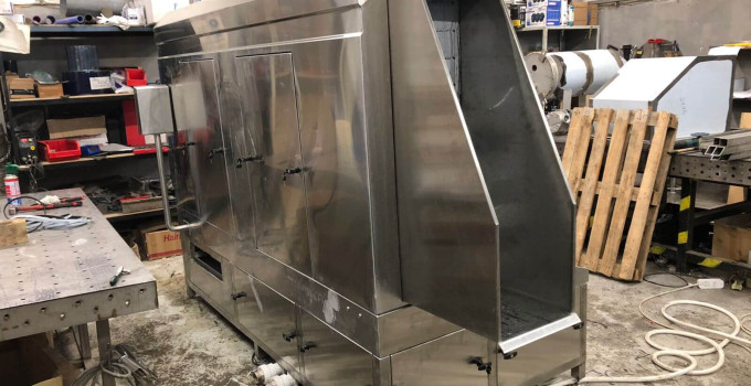 Машина для мытья паллет из пластика ASP-MMTT-100