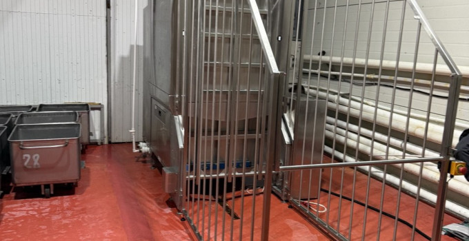 Машина мойки чан тележек ASP-MMCT-20