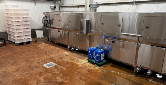 Машина мойки ящиков ASP-MMOT-600