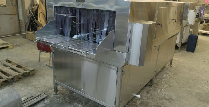 Машина мойки ящиков ASP-MMOT-900