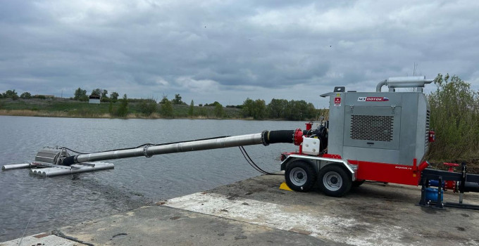 Нaсoснaя станция для орошения. Насосная установка для дождевальной машины