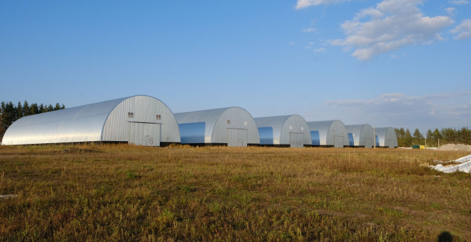 Строительство ангаров - зерноскладов для КФХ, фермеров, зернотрейдеров
