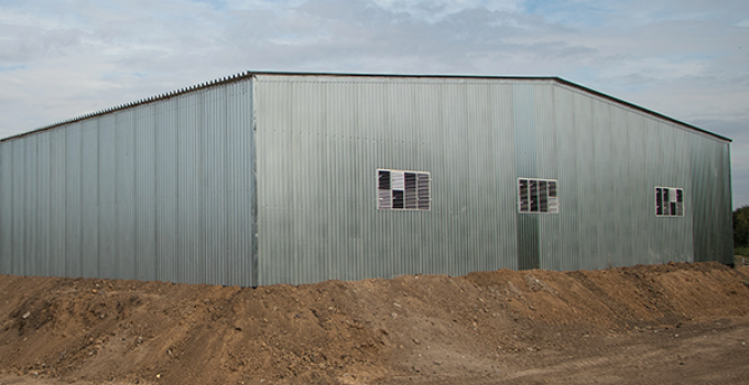 Строительство ангаров - зерноскладов шириной 19 м для КФХ и фермеров