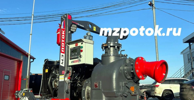 Насосная станция DNS.SHP-1 E210 (Насос Zvezda RUS C4 400/85/ММЗ Д246.4-88М)