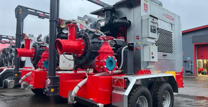 Насосная станция DNS.SHP-2 T122 (Насос Zvezda RUS C6-800/160 / Doosan 126)