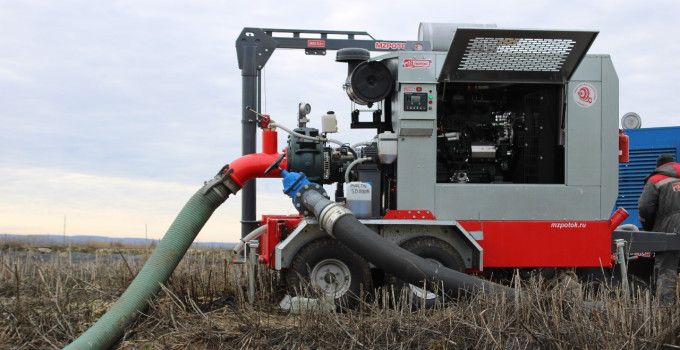 Насосная станция DNS.SHP-2 T122 (Насос Zvezda RUS C6-800/160 / Doosan 126)