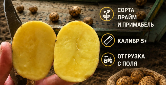 Картофель оптом - сорта прайм и примабель