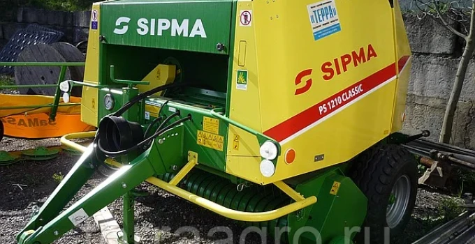 Рулонный пресс-подборщик SIPMA PS 1210 CLASSIC